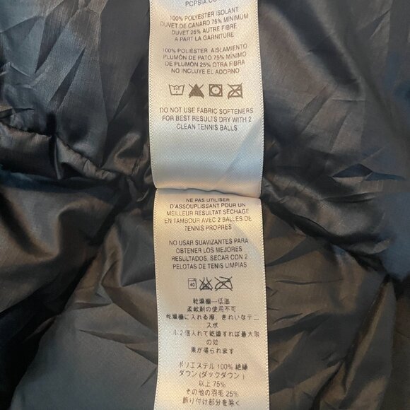 Patagonia Men's Thunder Cloud Down Puffer Parka Black M - Picture 9 of 10